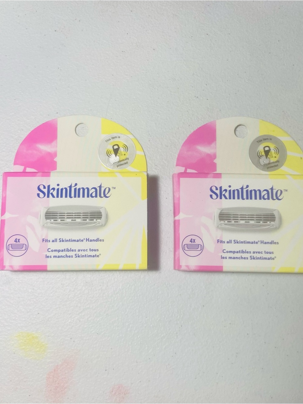 Skintimate Women's Razor Blade Refills - Pink